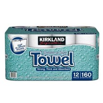 커클랜드 종이타올 160매 x 12롤 키친타올 코스트코, 10개
