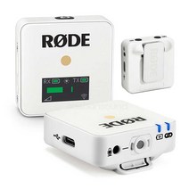 RODE Wireless GO 초소형 무선카메라 마이크(화이트)