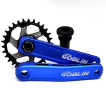 Fovno-MTB 자전거 HollowTech 크랭크셋 직접 마운트 MTB GXP 104bcd 크랭크셋 170mm 알루미늄 합금 Bik, 32T, GXP Crank Blue
