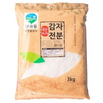 산과들 국산 감자전분, 2개, 3kg