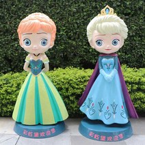 겨울왕국장식품 엘사 안나 150cm 피규어 디즈니 공주, 안나 공주