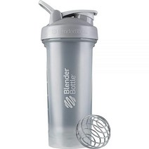 BlenderBottle 블렌더 보틀 클래식 V2 셰이커 병 프로틴 쉐이크 7938g 코랄, 45-Ounce, Pebble Gray