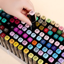 누리머스 아트 마카펜 60색 80색 디자인 마카세트 미술 드로잉펜