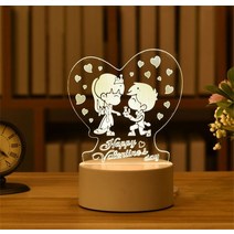 네온사인 조명 diy 키트 줄조명 감성 LED 야간 조명 네온 사인 테이블 램프 크리스마스 장식 홈 침실 생일 장식 결혼 선물, 23 - 발렌타인 데이