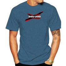 새로운 Seadoo 팀 로고 티셔츠 S 2Xl 011738 152628, 4XL, 남성 Azure 블루