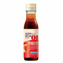 CJ더마켓 황금 레시피 밀키트 즉석 식품 홈파티 편의점 휴게소 치트키소스 떡볶이맛스리라차 튀김 매운 오뎅 국물 가래떡 로제 밀떡 치즈 255G, 15개