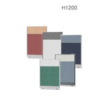 PDS-07 H1200 PVC 45T 패브릭투톤 사무실파티션 패브릭파티션 가림막, PN718