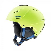 Uvex 우벡스 스키헬멧 플러스 2.0 스키 헬멧 - 레드 매트, 52-55cm, 라임 매트.