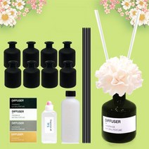 강군샵 [강군샵] 만들기 KIT/카네이션 미니 디퓨저 50mlx8개 세트, 레몬 100ml, 카네이션 미니디퓨저 50mlx8개세트/레몬 100ml