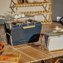 오슬로 아웃백 캠핑 미니화로 감성 캠핑용품, L (3~4인용) 옐로우