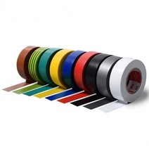 전선 테이프 절연 서통 전기 배선 내열, 흑색-18yds