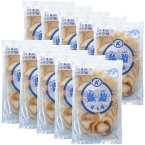 힘찬푸드 자숙 위소라 위고둥 슬라이스 250g, 10팩, 1개