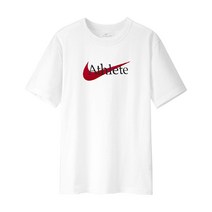 나이키 나이키 스우시 드라이핏 애슬리트 반팔티 CW6950-100