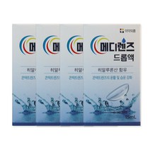 메디렌즈 습윤액 드롭액 15ml, 4개