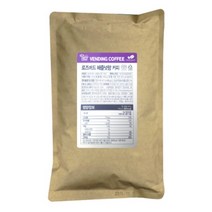 로즈버드 헤이즐넛향 커피 자판기용 400g, 1개