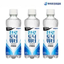 [천삼백케이] [하이트진로] 하이트진로 진로 토닉워터 제로 300ml x 24pet, 단품, 24p