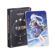 78/56/27/22 피스/박스 애니메이션 원신 타로 카드 천재 송장 TCG 게임 컬렉션, 04 27 Pieces per box
