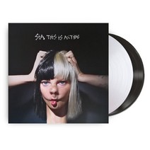 시아 LP This Is Acting 앨범 블랙 화이트 컬러 바이닐 SIA