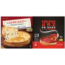 프리미엄 시카고 피자 국산치즈 1   리얼 시카고 피자 치즈1 (2판)