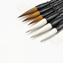 서예 붓 글씨 연습 용품 글 도구, 서예붓 브라운 중