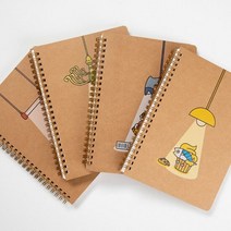 회원 수첩 관리 업무 필기 스프링 미니 노트, MAGEEONEPOINT