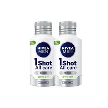 [니베아]니베아 맨센서티브 원샷올케어 올인원 로션125ml x2개, FREE, 색상:선택|사이즈:FREE