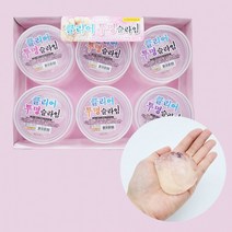 1박스 6개입 2000 투명슬라임 클리어, 상세페이지 참조