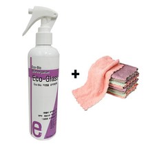 유리세정제 에코글라스 행주, 유리세정제 에코글라스 500ML + 사은품행주 3장