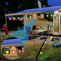 캠핑카 액세서리 감성 용품 수납가방 차박 준비물 사다리 가죽 장갑 캠핑 천막 후크 클립 RV 텐트 행거, 한개옵션0