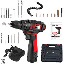 롬멜프랑코 액티브플러스 리튬이온 충전식 무선 해머 전동드릴 & 드라이버 공구세트