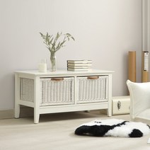 아리아퍼니쳐 RC-2000 인테리어 라탄 바구니 수납장, 단품