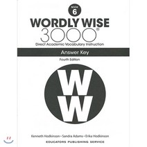 Wordly Wise 3000: Book 6 Answer Key, Educators Pub Service