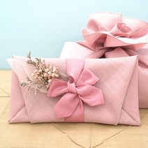 현금 예단 봉투 예단봉투 예단비 봉채비 용돈봉투 혼례포장단, 09연분홍 예단봉투 + 프리저브드 플라워