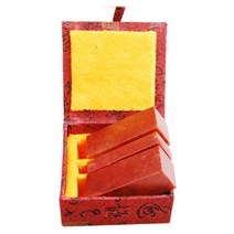 전각석 황아석 세트 8푼 2 4cm 두인 케이스포함 캘리, 단일사이즈
