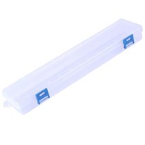 붓연필보관 직사각 투명 긴케이스 미술키트 돌봄교실 창의력 어린이집 붓통