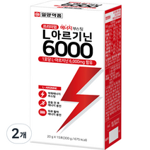 일양약품 L 아르기닌 6000 15p, 300g, 2개, 300g, 2개