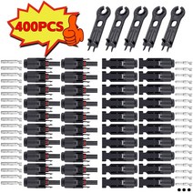 4002001004020105 Pcs DC 태양 광 커넥터 1000V30A PVMC 케이블 용 패널 Stecker 커넥터 키트 2546mm2, 6.400pcs200pairs