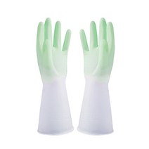 [최우수몰] 프리미엄 밀키 PVC 고무장갑 3가지색상 다용도 주방장갑 설거지 (장갑 미끄럼방지 다용도 중형 대형 PVC 파스텔 설거지 청소 청결), 핑크