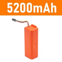Leelinci 로봇 진공 청소기 교체 배터리 샤오미 Roborock S50 S51 S55 액세서리 예비 부품 리튬 이온, 01 5200MAH, 7000mAh