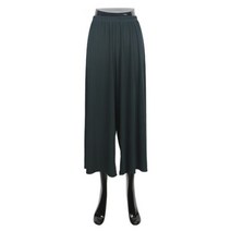 [바보사랑] 빅사이즈 8부 밴딩 통바지 NCP-BLK381
