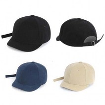 숏챙롱스트랩 볼캡1141 야구모자 짧은챙 숏캡