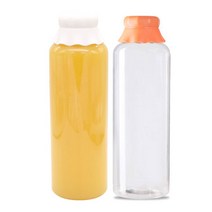 주름이중마개 일자페트 900ml, 검정마개, 1개