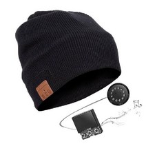 해외직구상품 뮤직헷 MU1701 겨울 블루투스 음악감상 비니모자, 1개, 모자