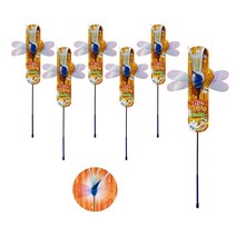 펫츠루트 카샤카샤 재롱스틱 고양이 장난감, 딱정벌레, 6개입