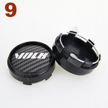 휠 센터캡 자동차 휠 스포츠 림 캡 62MM 클립 직경 중앙 캡 광선 볼크 레이싱 로고 스티커 휠 커버 허브, 09 9