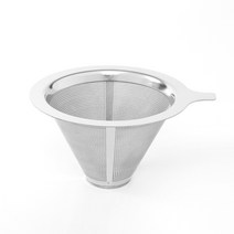 스텐커피드리퍼 초미세 2중 필터 반영구 커피 거름망, 상세 참조
