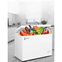 김치냉장고 소형 업소용 급랭 미니 온도조절 1등급, 두 칸을 갖춘 239L 화이트/절전모델