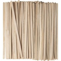 Comfy Package 393326 1000개수 7.5인치 원목 커피 교반기 교반봉, Comfy Package 1000 Count