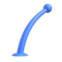 실리콘 바이크 오토바이 헬멧 안테나 아기 빨판 꿀벌 달팽이 촉수 뿔 개성 장식 악세사리 1 개, [02] Blue