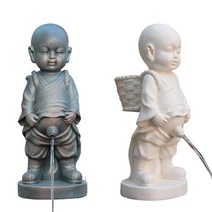 오줌싸개 동상 복돼지 실내 분수 정원 연못 조경 장식, 오줌싸개.워터 펌프 없음.구리색